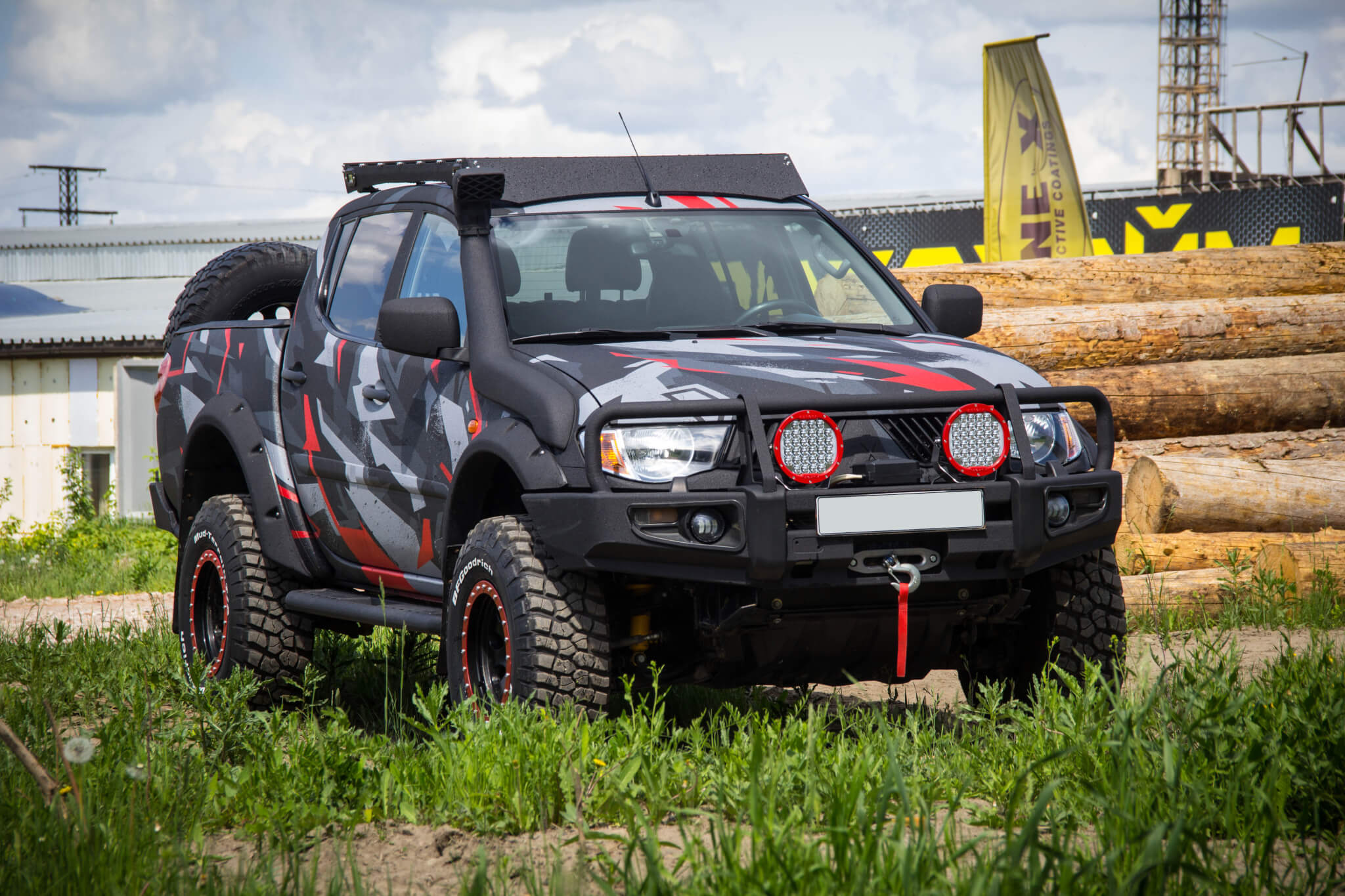 Mitsubishi L200 2007 Camo | STC