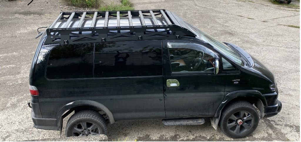 Багажник экспедиционный Mitsubishi Delica 1994-2007 ШТОРКА