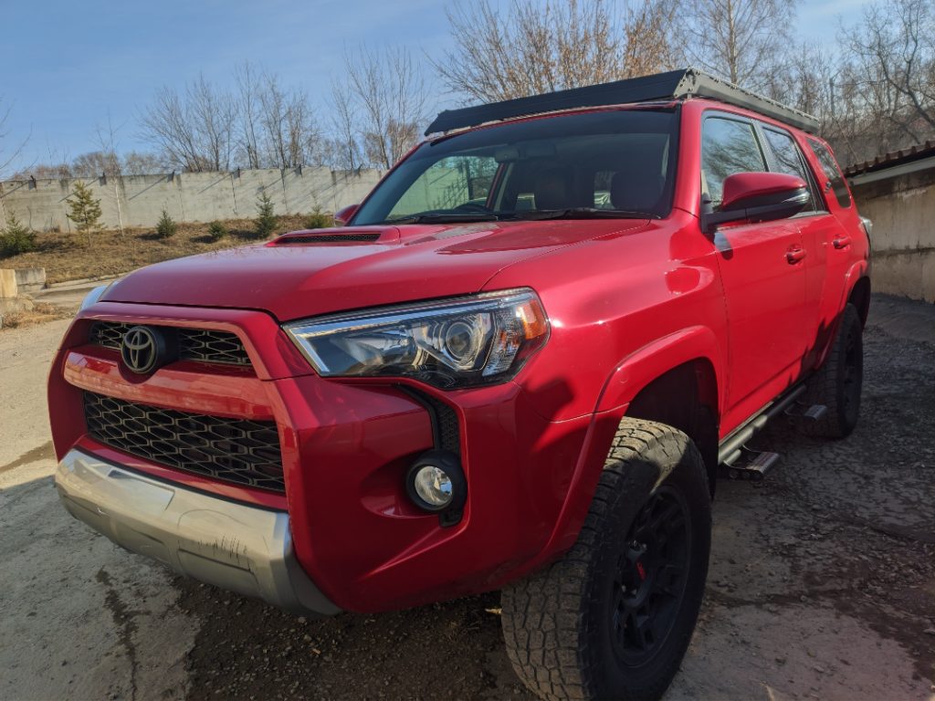 Багажник экспедиционный Toyota 4Runner 2009-2023 ШТОРКА