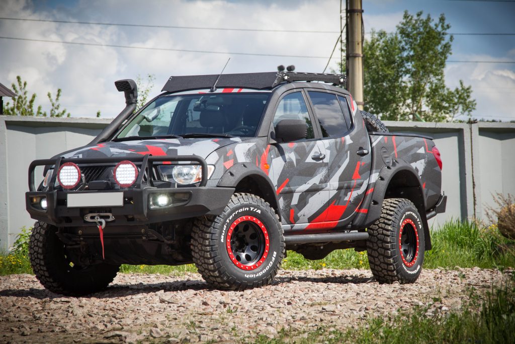 Багажник экспедиционный Mitsubishi L200 2006-2015 ШТОРКА