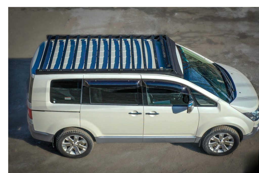 Багажник экспедиционный Mitsubishi Delica D5 2007+ ШТОРКА