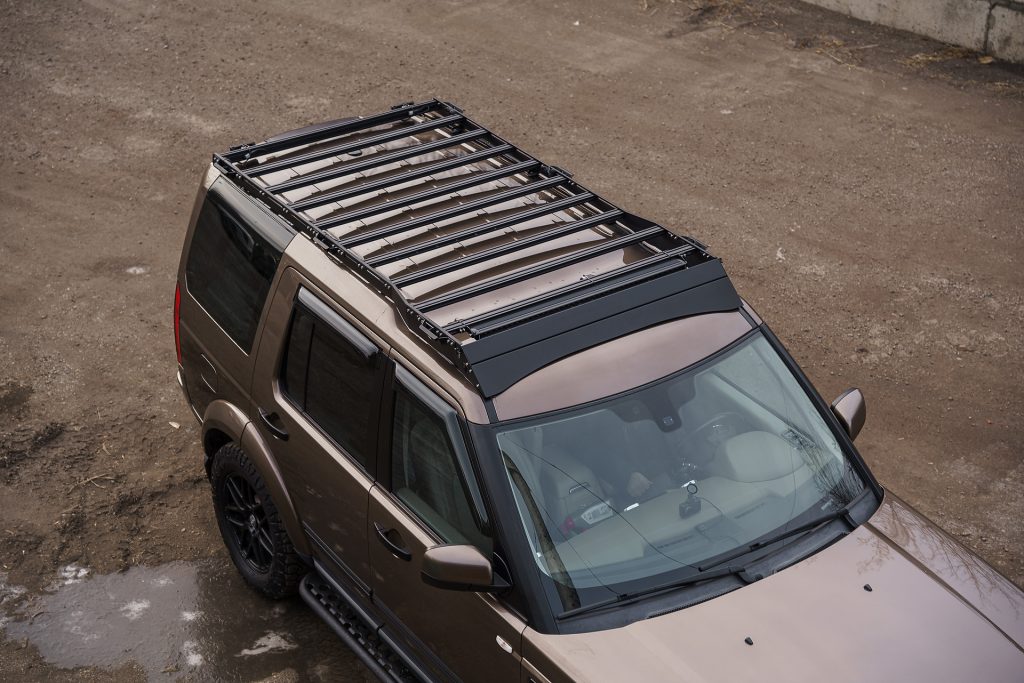 Багажник экспедиционный Land Rover Discovery 3/4 ШТОРКА дальний, задний свет