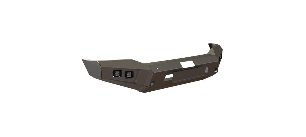 Бампер передний Toyota Tundra 2006-2013 REVO ПТФ