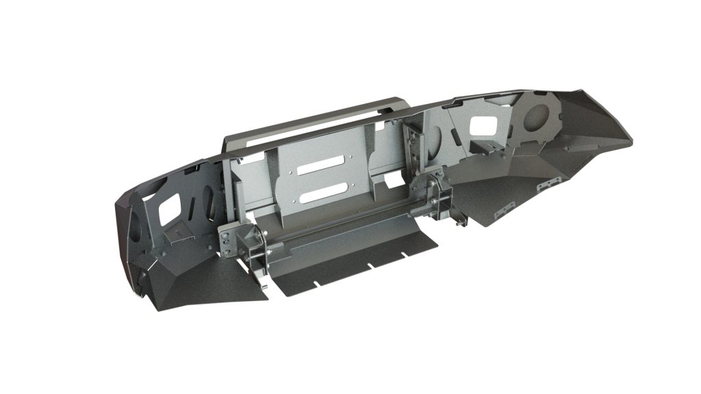 Бампер передний Toyota Hilux 2011-2015 REVO под балку и ПТФ