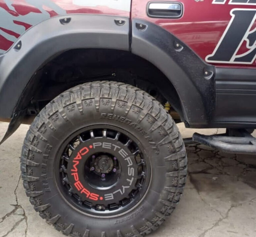 Расширители колесных арок TOYOTA LAND CRUISER PRADO 95 25ММ