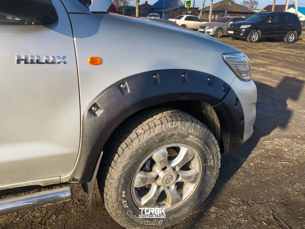 Расширители арок Toyota Hilux 7 – 45мм
