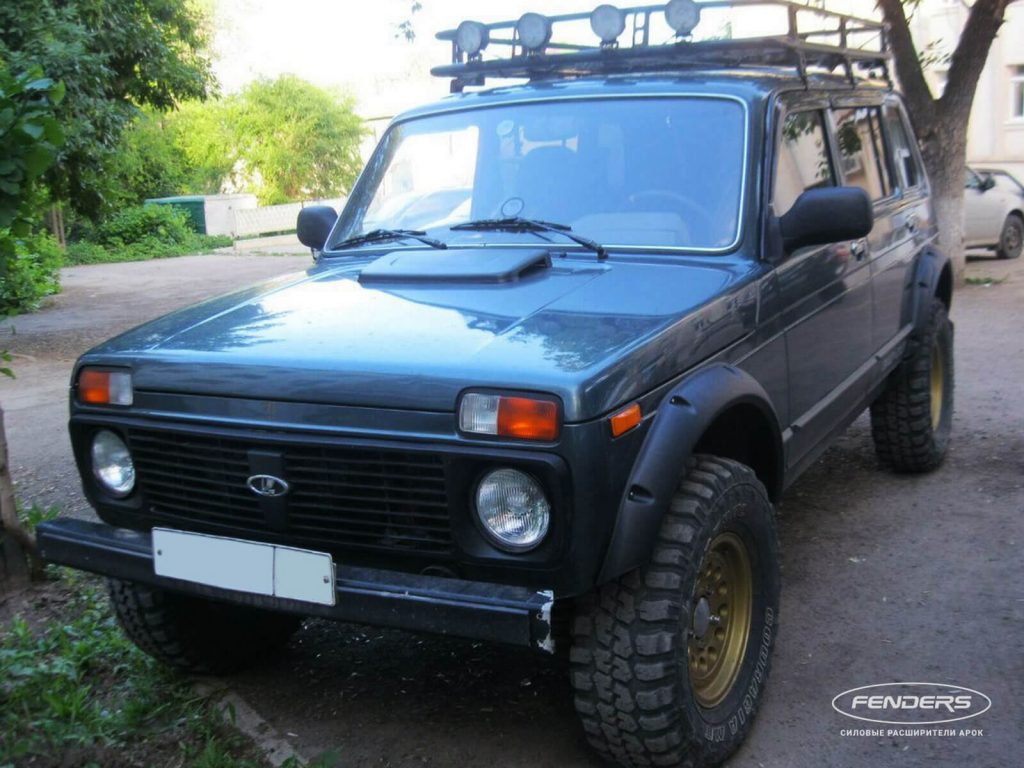Расширители колесных арок Lada 4X4 5D (резаные арки)
