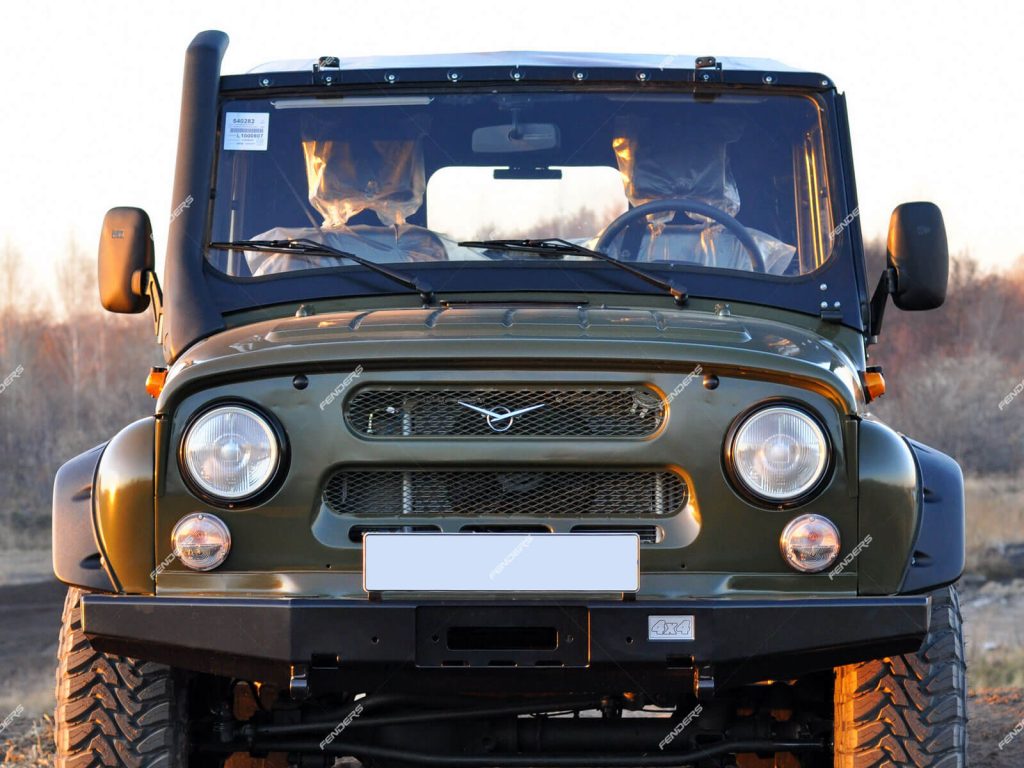 Расширители колесных арок UAZ Hunter (резаные кромки крыльев)