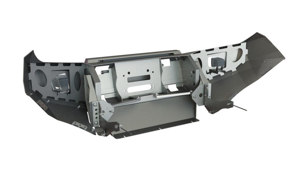 Бампер передний Toyota Land Cruiser Prado 150 2009-2013 REVO балка и ПТФ КОМПЛЕКТ 2