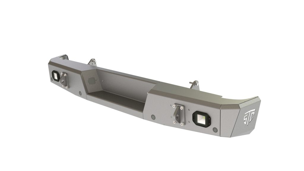 Бампер задний Toyota Tundra 2006-2013 фонари заднего хода/ПТФ Бампер задний Toyota Tundra 2006-2013 фонари заднего хода/ПТФ